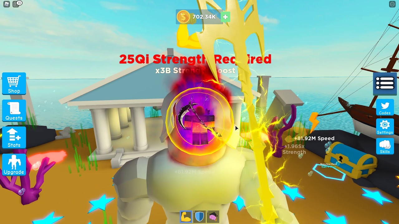 Getting the SSS Class in Super Power Fighting Simulator!