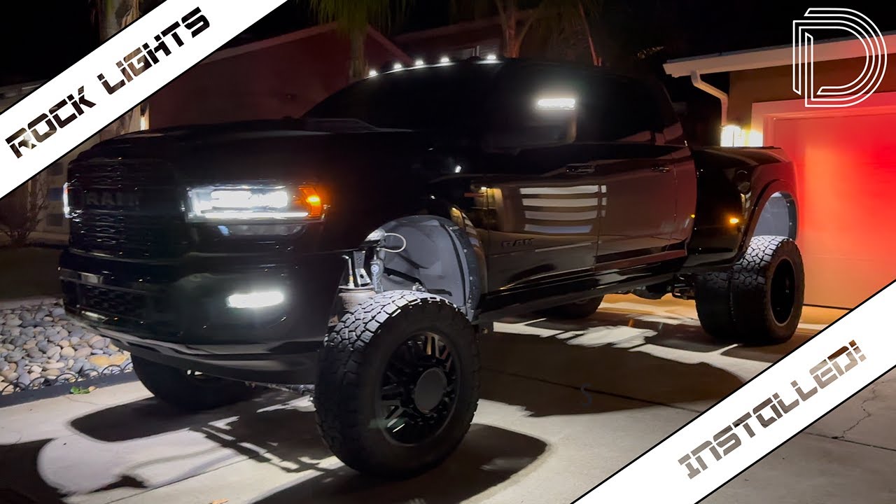 Ram 3500 Rock Light Install | Diode Dynamics