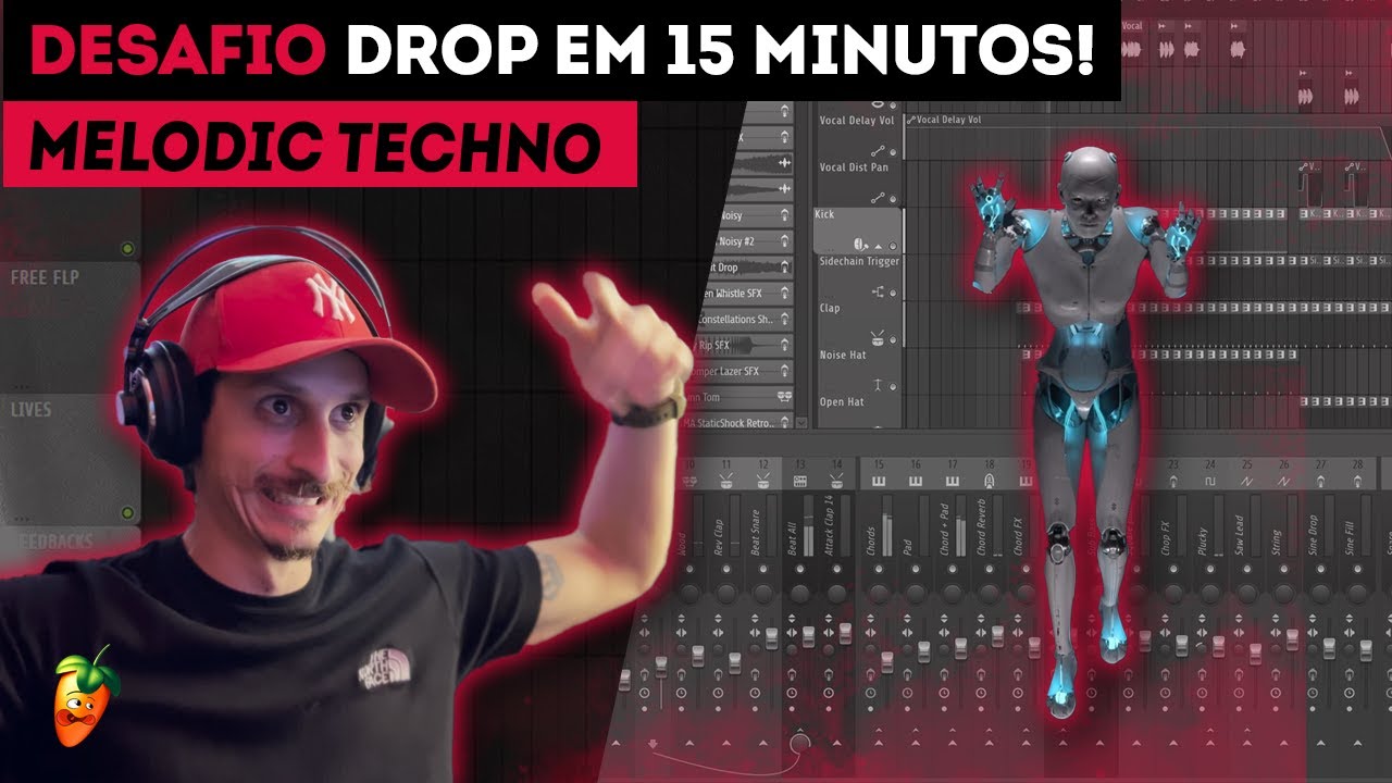 Techno Melódico em 15 Minutos - Tutorial no FL Studio