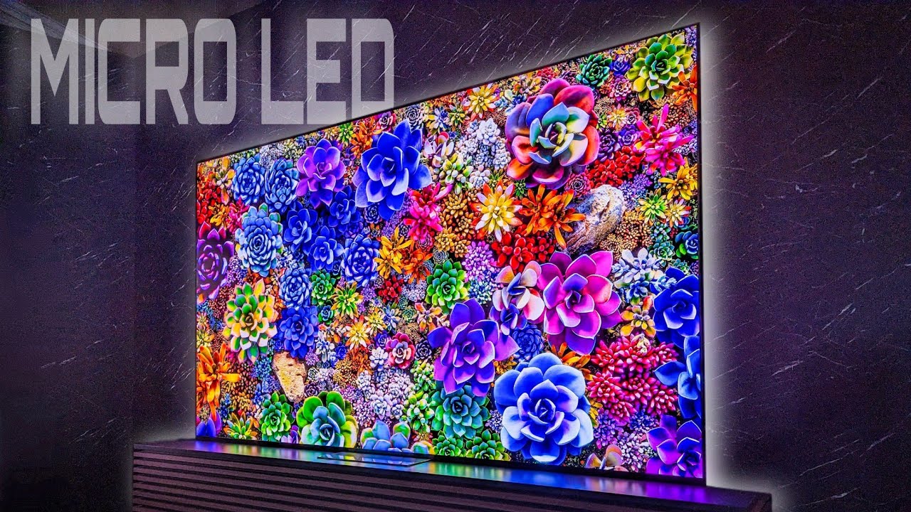 Samsung MICRO LED TVs Look AMAZING!