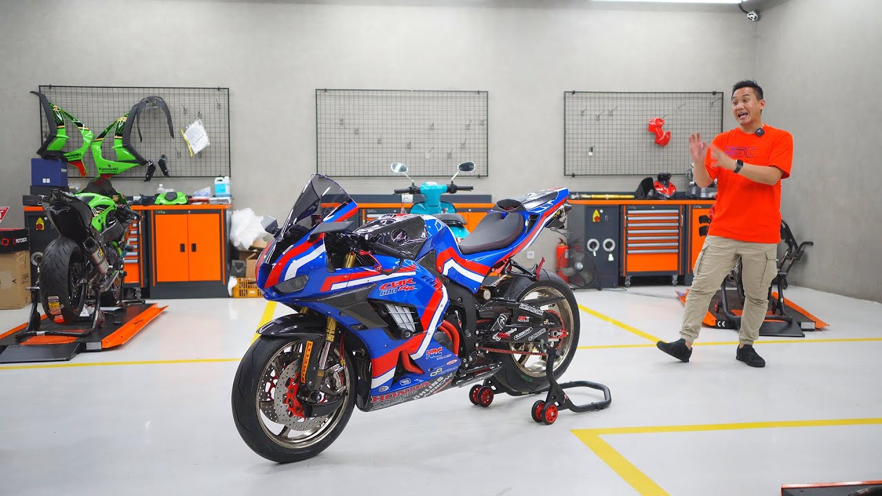 Dari Bentuk Lekuknya, Motor ini Tidak Biasa: Honda CBR600RR 2013