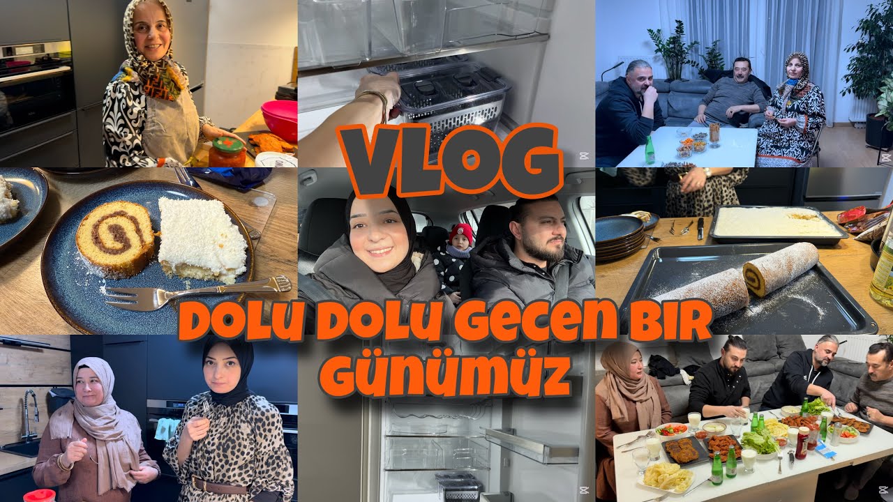 Annemlerdeyiz 🌸 | Neler Hazırlamış? | Kalabalık Aile Ortamı | Derin Buzdolabı Temizligi ve Düzeni