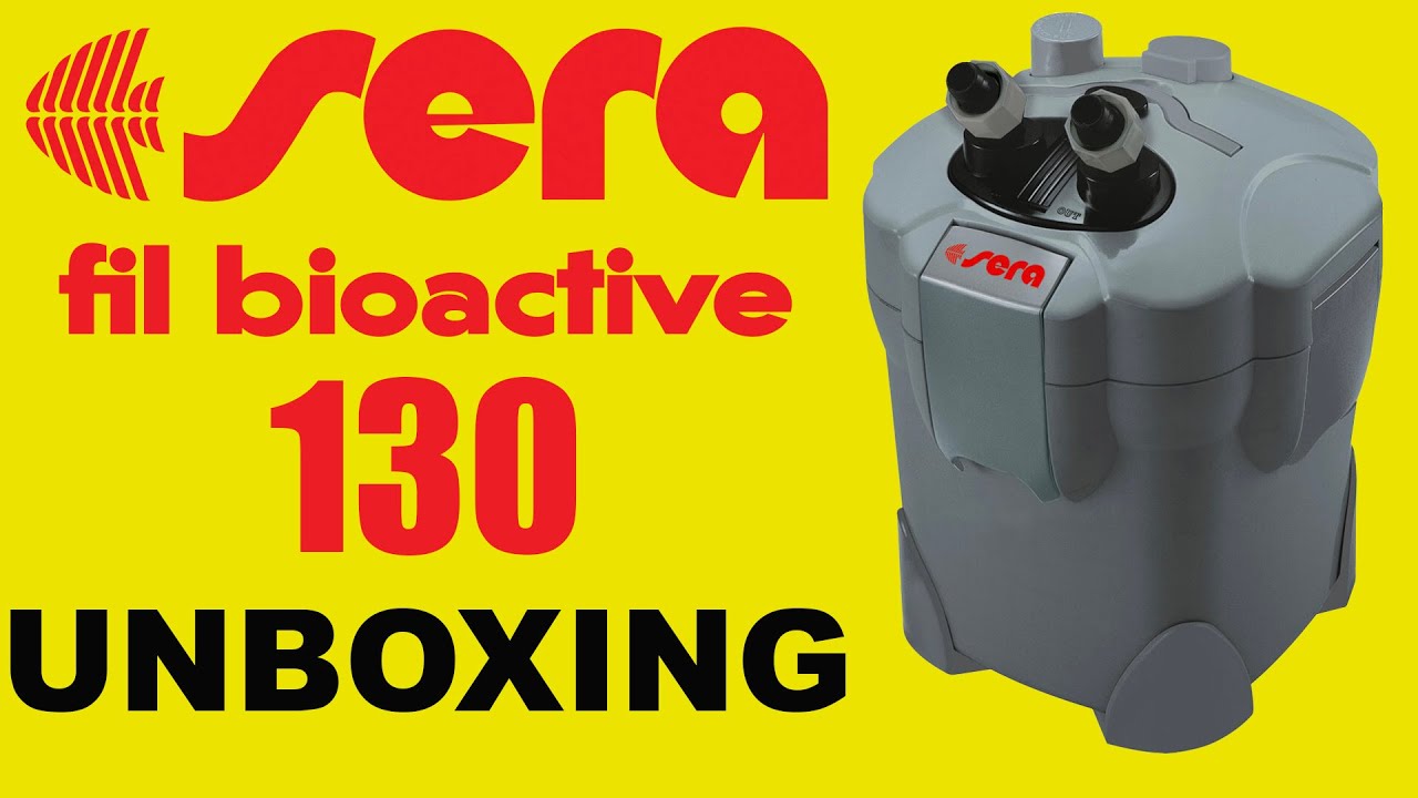 SERA Fil Bioactive 130 UNBOXING de filtro exterior