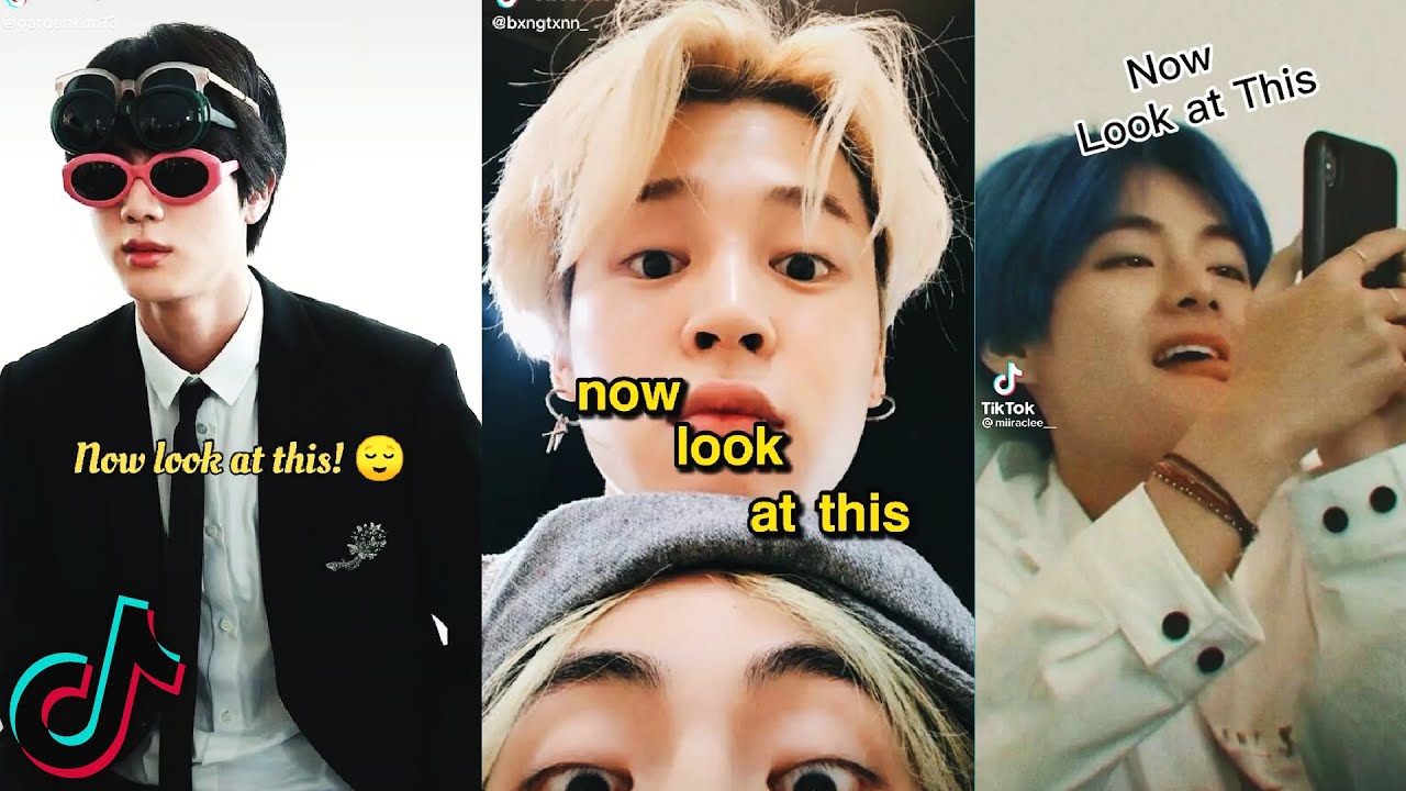 BTS Tik Toks 'NOW LOOK AT THIS' Compilation 👀