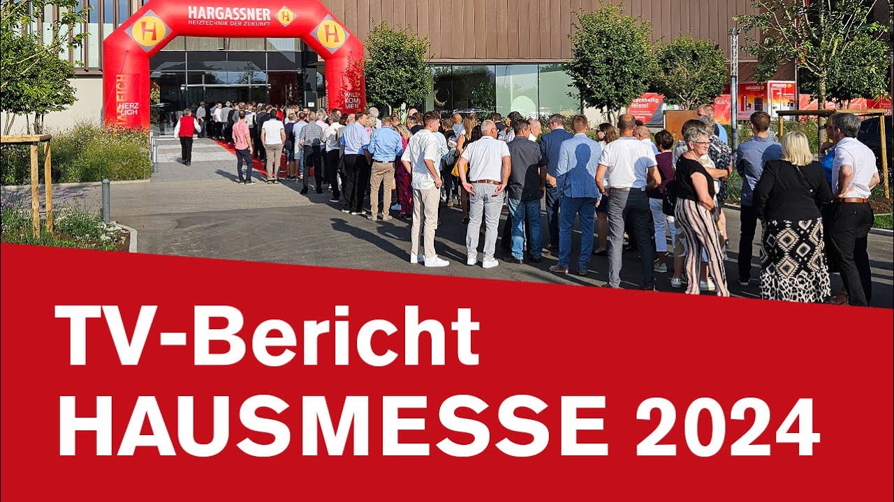 Hargassner TV1 Bericht HAUSMESSE zum 40. Jubiläum 07./08.09.2024
