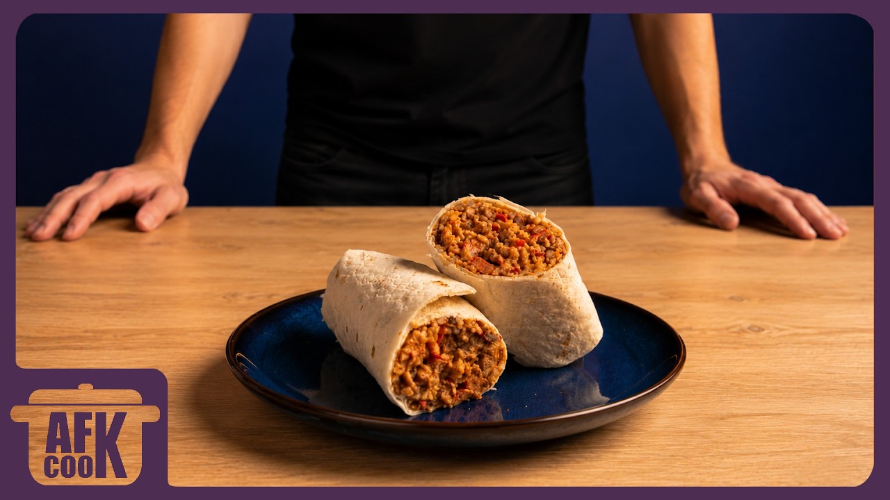 Easy High Protein Borrito Meal Prep #mealprep #easyrecipes #highprotein