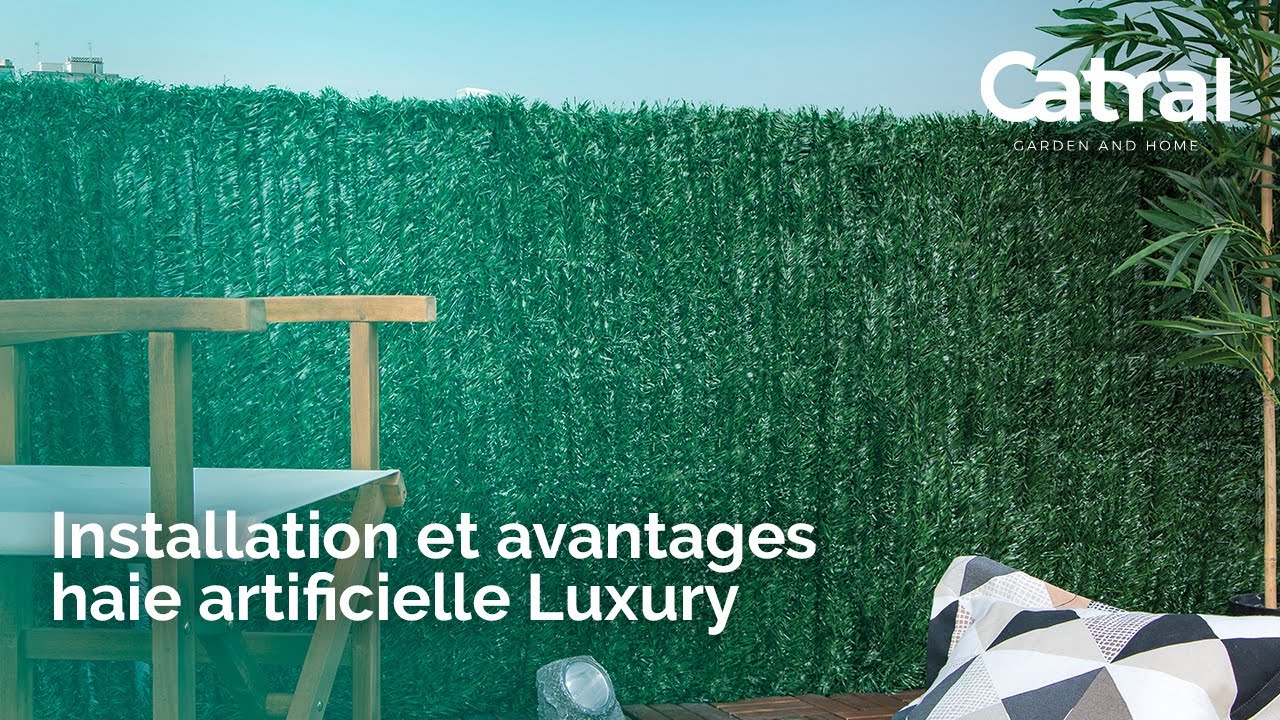 Comment installer la haie artificielle Luxury Catral et caractéristiques | CATRAL GARDEN