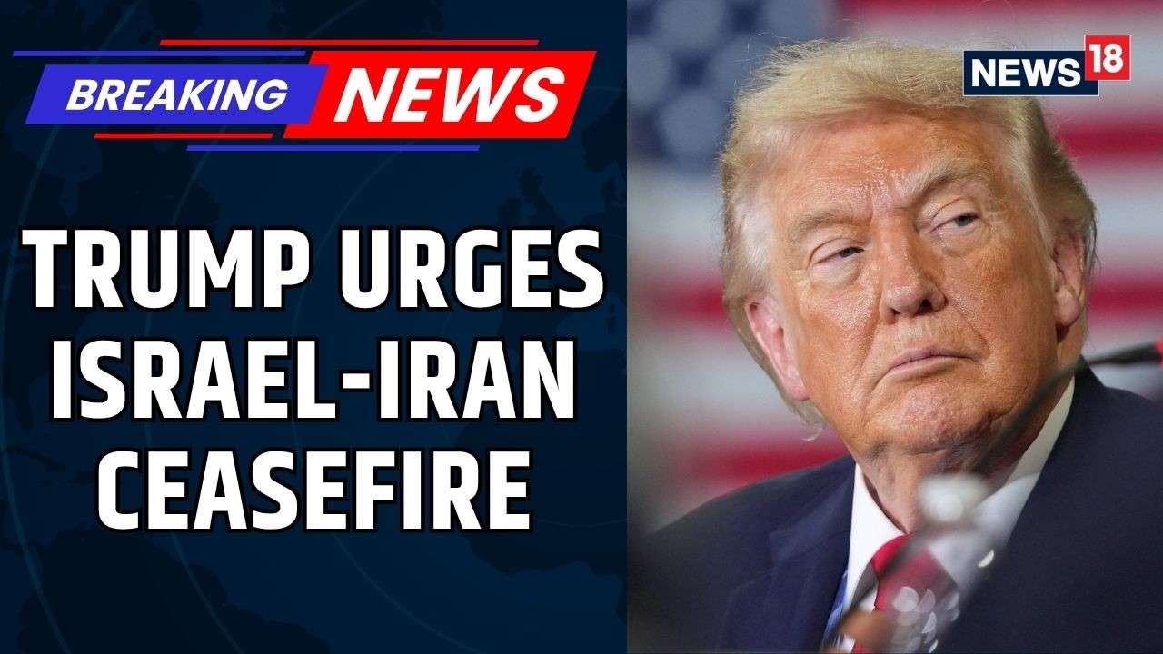 Trump Reacts To Israel-Iran Escalation, Says Both Sides Must Stop Fighting Now | News18