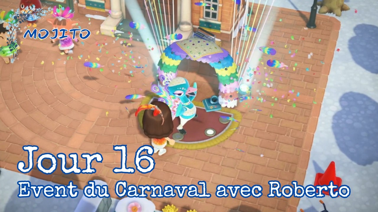 JOUR 16 sur MOJITO | Danse & Bouge avec Roberto ! [Tout Savoir sur l'Event du CARNAVAL] - ACNH