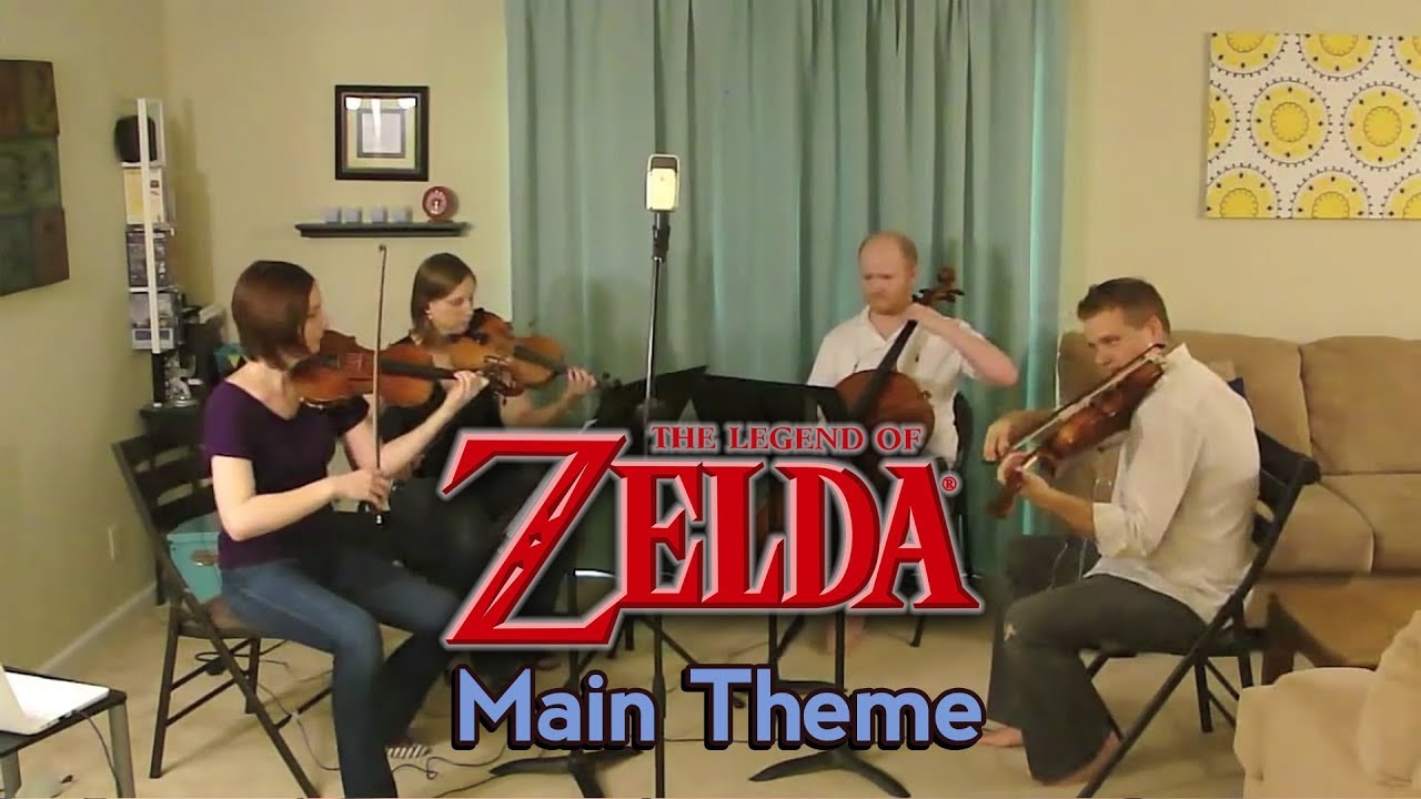 Zelda Main Theme - String Quartet cover