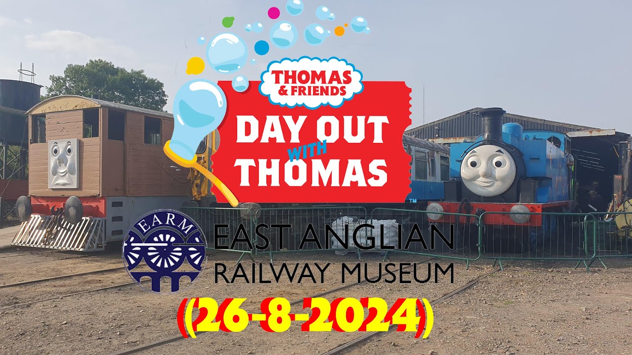 Day Out with Thomas at East Anglian Railway Museum (26-8-2024)
