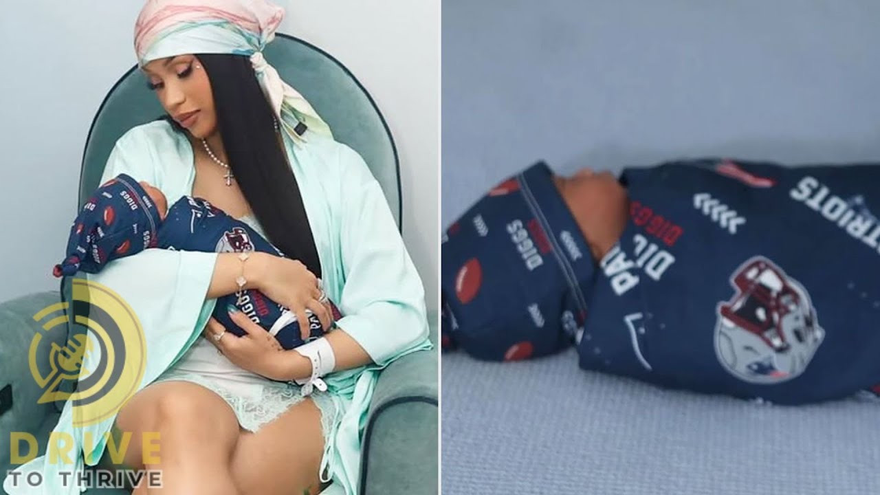 Cardi B Shares New Baby Photo — Fans Say He’s Stefon Diggs’ Mini-Me!