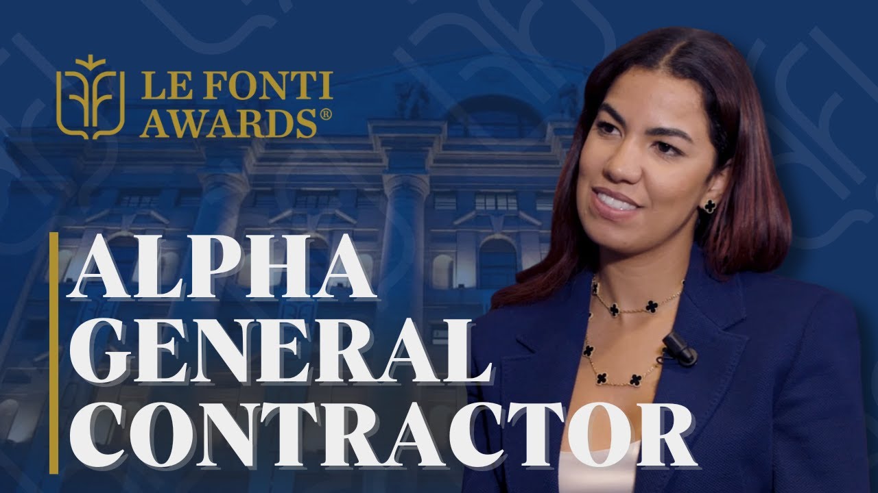 Alpha General Contractor trionfa come Eccellenza negli Anni - settore Construction Management