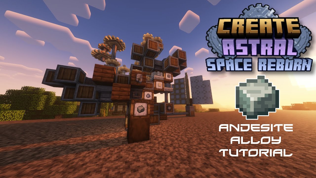 Ultimate Create Astral Andesite Alloy Automation Tutorial!