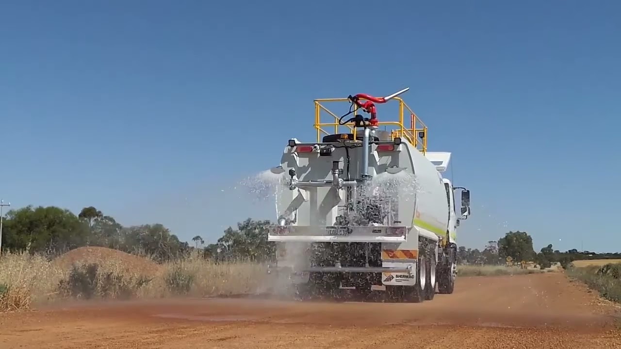 Engineering Roadserve Water Carts - Shermac