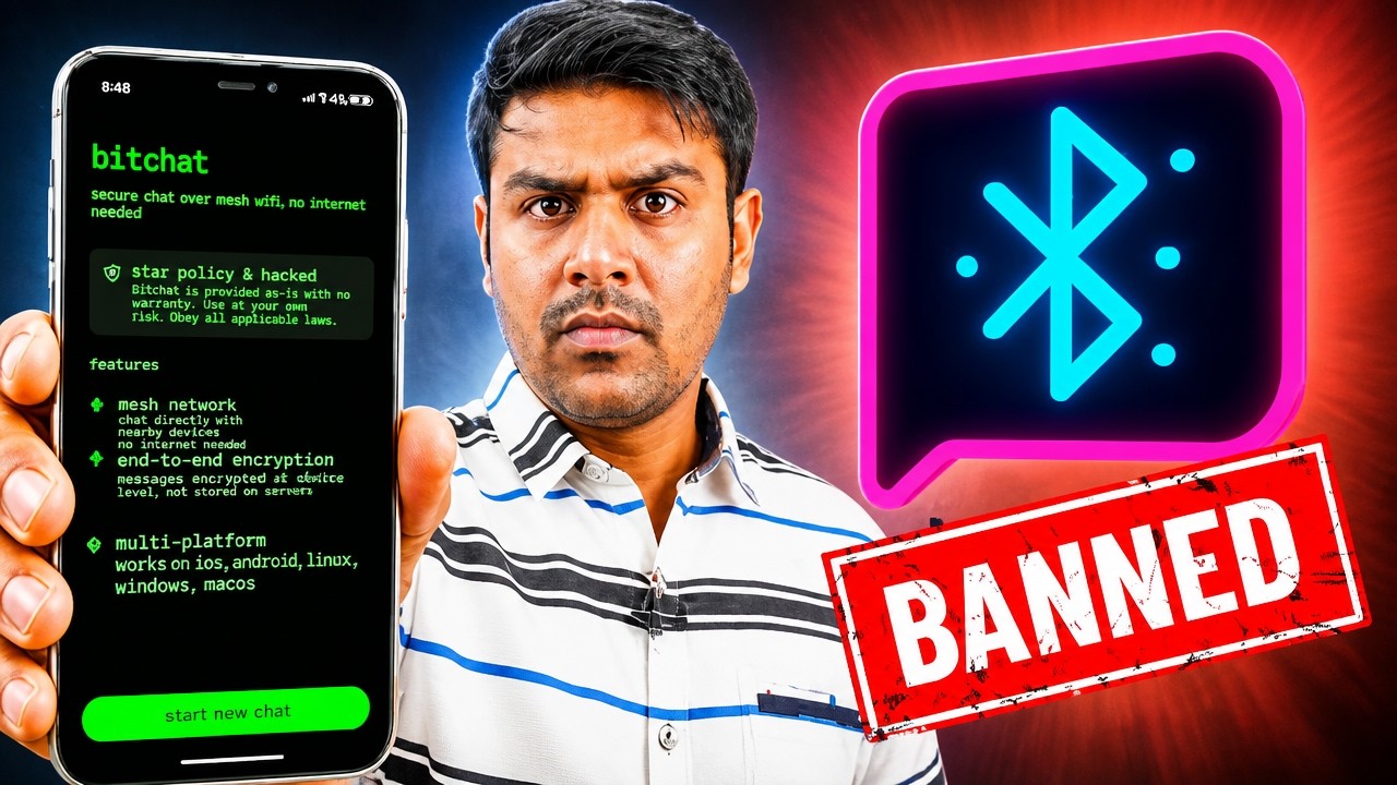Indian Government is Scared ? Bitchat Banned