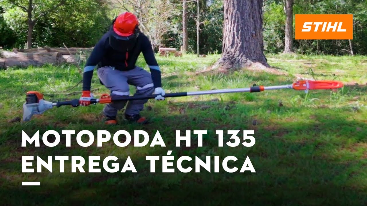 Entrega Técnica | Motopoda STIHL HT 135