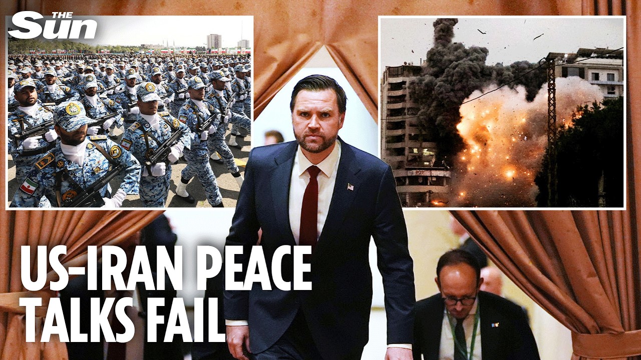 US and Iran FAIL to agree peace deal as talks break down leaving ceasefire on brink