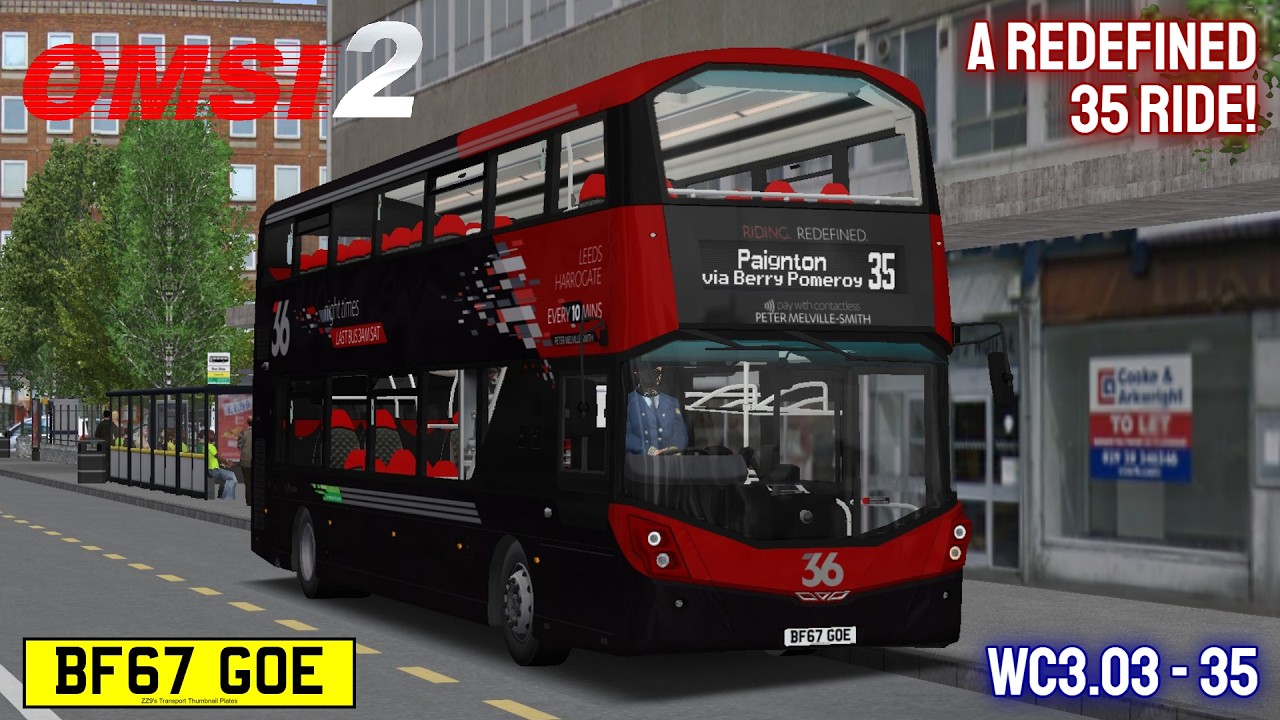 OMSI 2: Redefining Riding on the 35! | Westcountry3.03 | Transdev Harrogate | BF67 GOE
