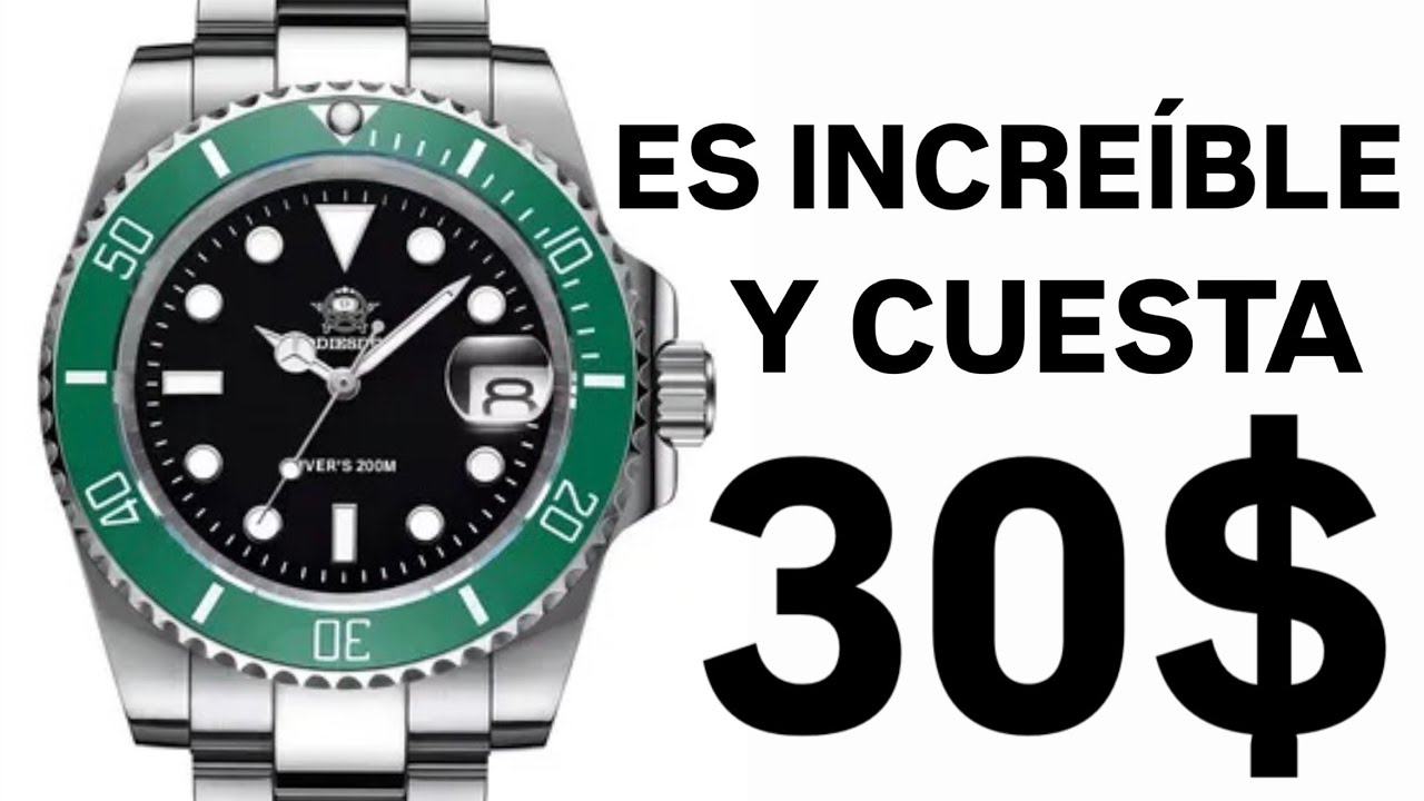 SIGUE SIENDO EL MEJOR HOMENAJE ECONÓMICO AL ROLEX SUBMARINER || ADDIESDIVE MY-H3-2QZ