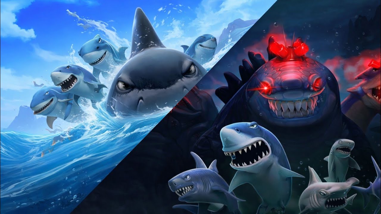 Playing Hungry Shark Evolution Gameplay Video