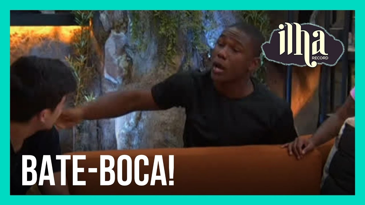 Treta! Thomaz e Negão da BL discutem feio no Exílio | Ilha Record