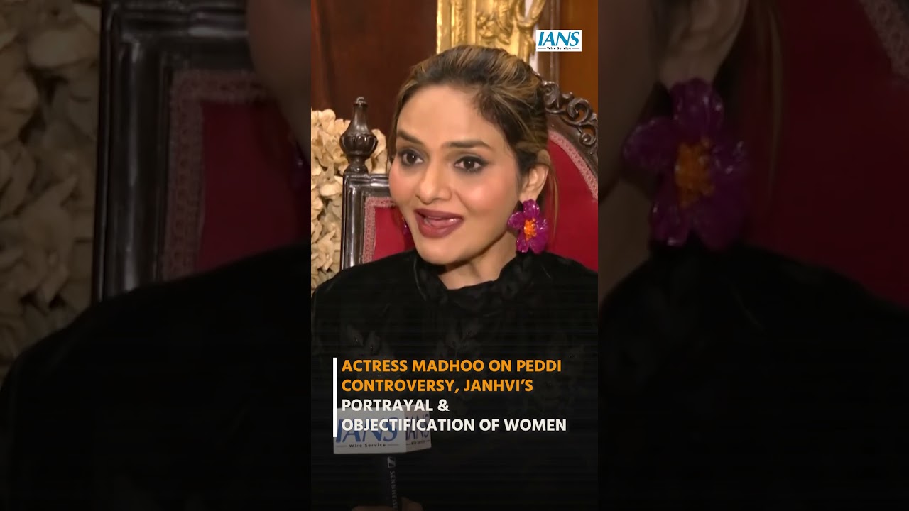Actress Madhoo on Peddi controversy, Janhvi&rsquo;s portrayal & objectification of women