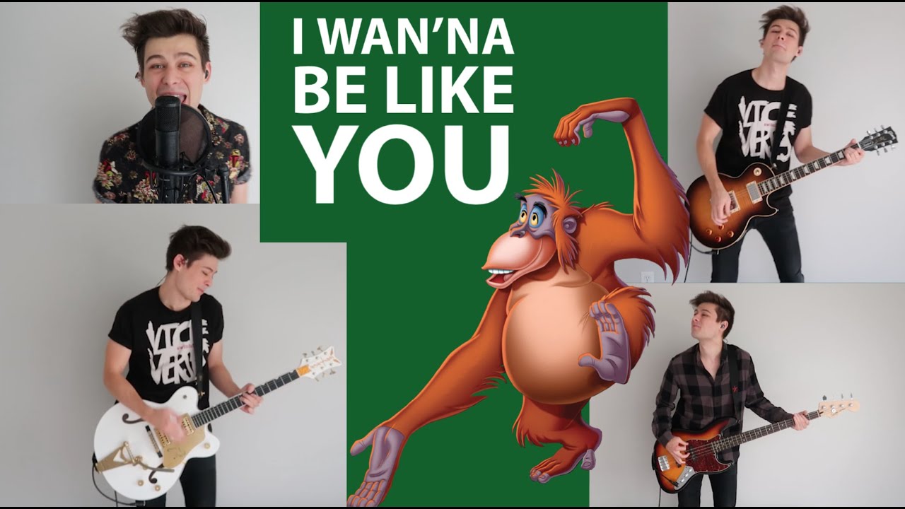 I Wan'na Be Like You (The Monkey Song) - Disney The Jungle Book (Pop Punk / Rock Cover)