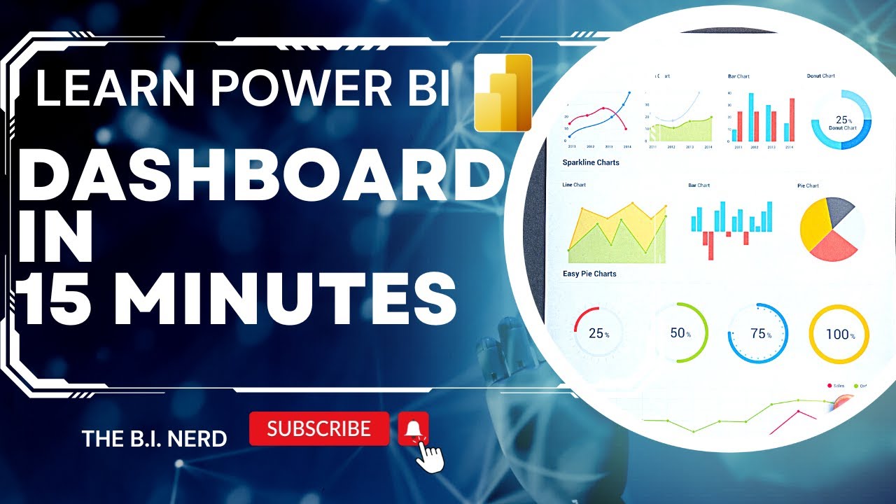 Create Dashboard in 15 minutes Power BI