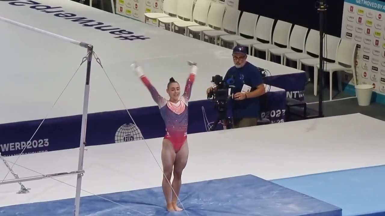 Jessica Gadirova 🇬🇧 Uneven Bars - QUAL - World Championships 2023