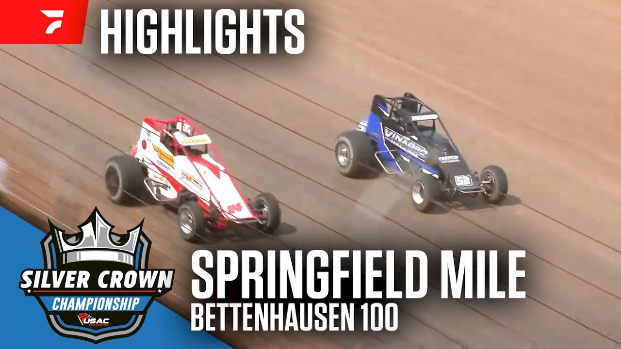 𝑯𝑰𝑮𝑯𝑳𝑰𝑮𝑯𝑻𝑺: August 16, 2025 | Illinois State Fairgrounds | USAC Silver Crown | 62nd Bettenhausen 100
