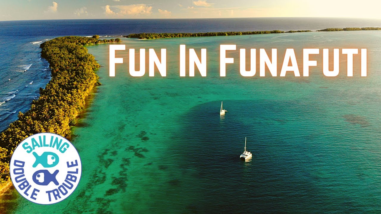 Sailing Fun in FUNAFUTI with DOLPHINS! EP60