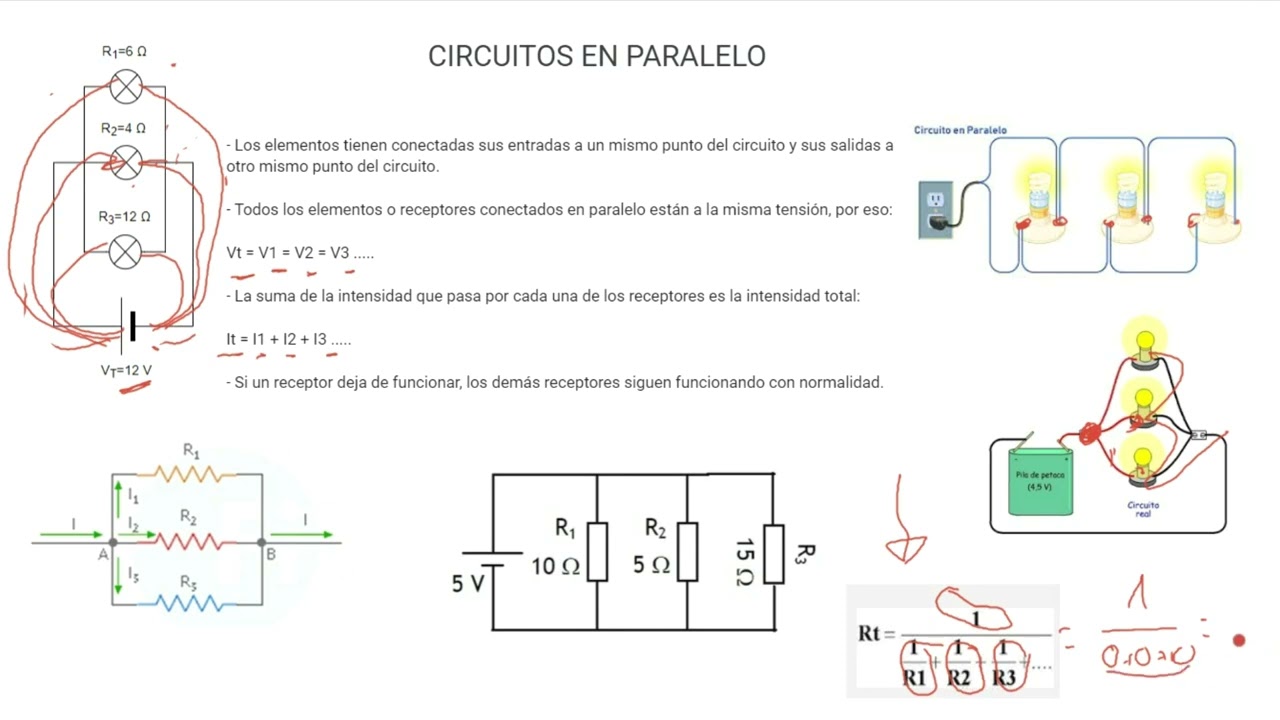 Circuitos Eléctricos en Paralelo