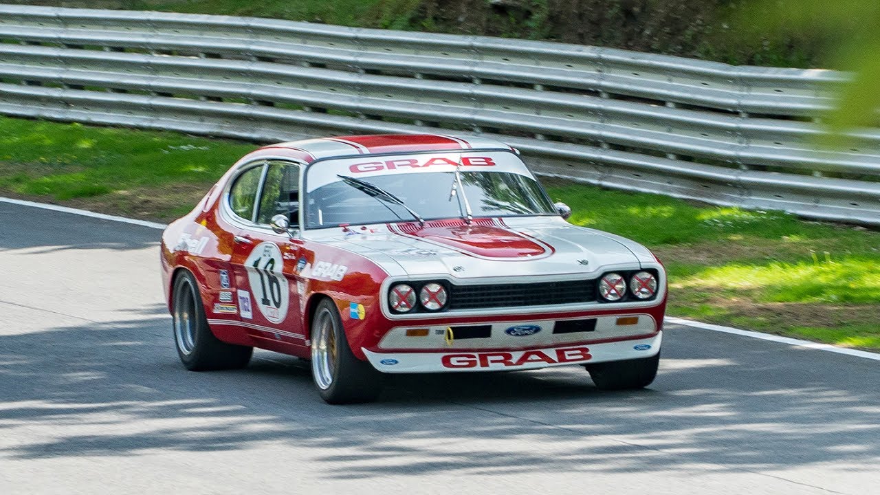 PURE SOUND: Ford Capri RS2600 Cologne V6 - Flat out on Track