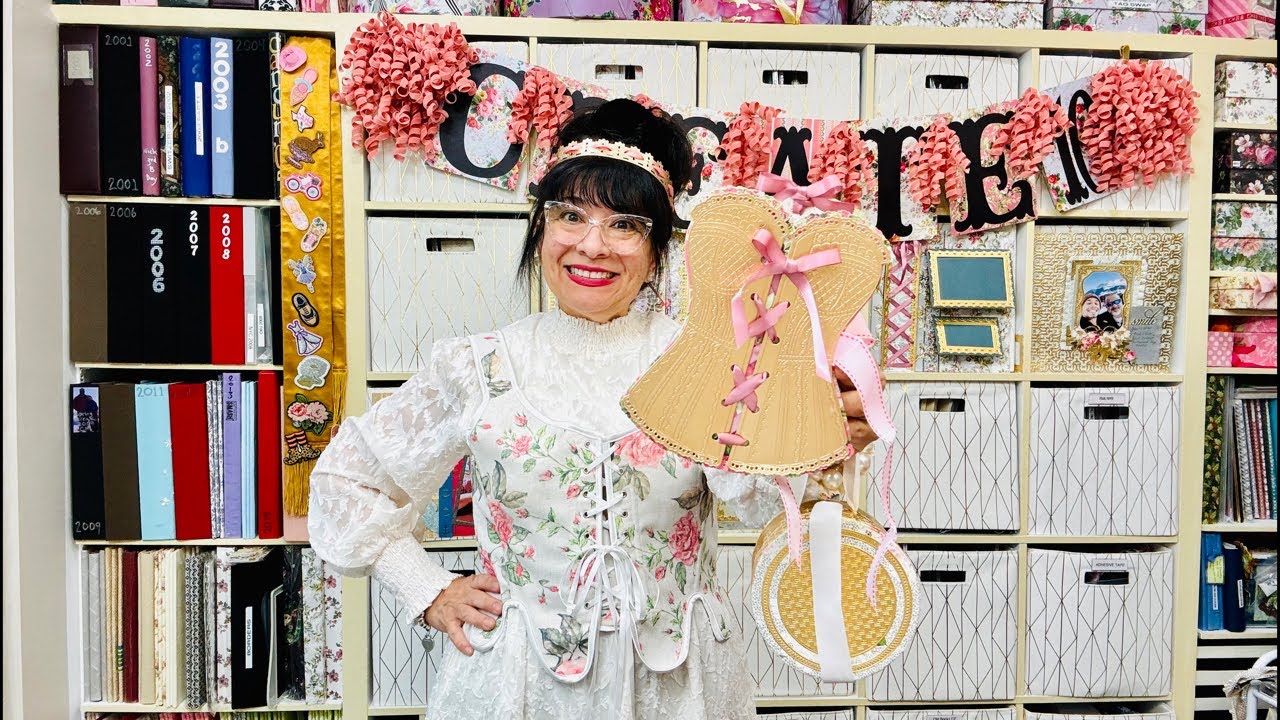 The Anna Griffin Create 10 Day 3 CORSET OOTD Martha’s Paper Crafting is LIVE