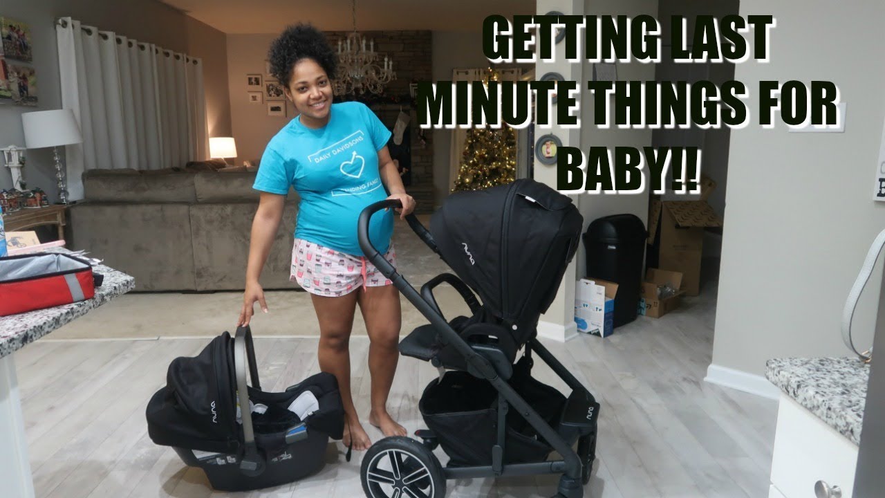 GETTING LAST MINUTE THINGS FOR BABY!!