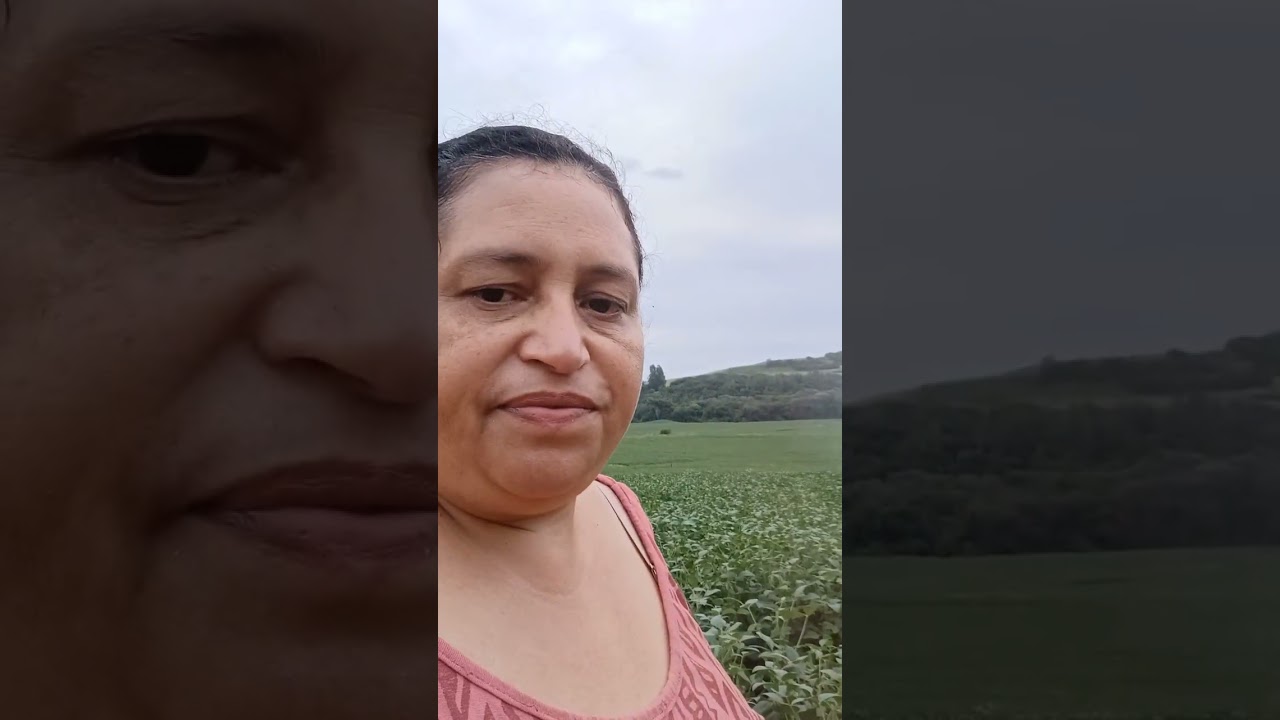 família é tudo , olhando as plantas 