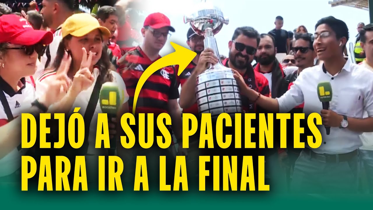 Furor brasileño en Lima: Hinchas del Flamengo vienen a Perú para alentar en final de Libertadores