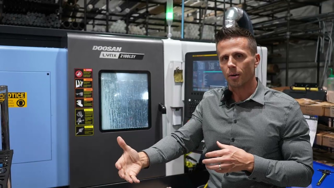 Five-Axis Turning Centers at Plast-O-Matic