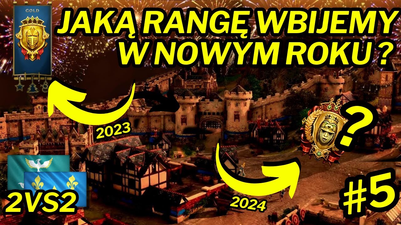 Co OSIĄGNIEMY W 2024 ROKU?🎉| Rankedy 2vs2 w Age of Empires 4 - Sezon 6!