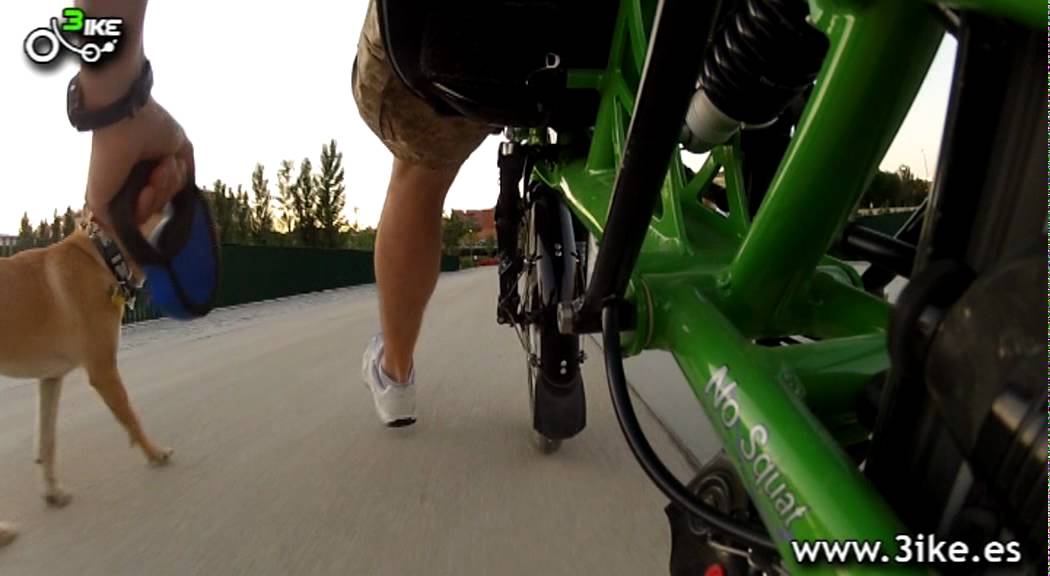 3ike - GoPro Hero 2 instalada en una HP Velotechnik Grasshopper FX