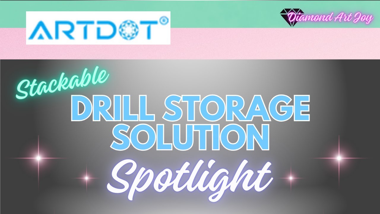 ARTDOT Stackable Storage Review | Diamond Painting Accessories | @artdotofficial