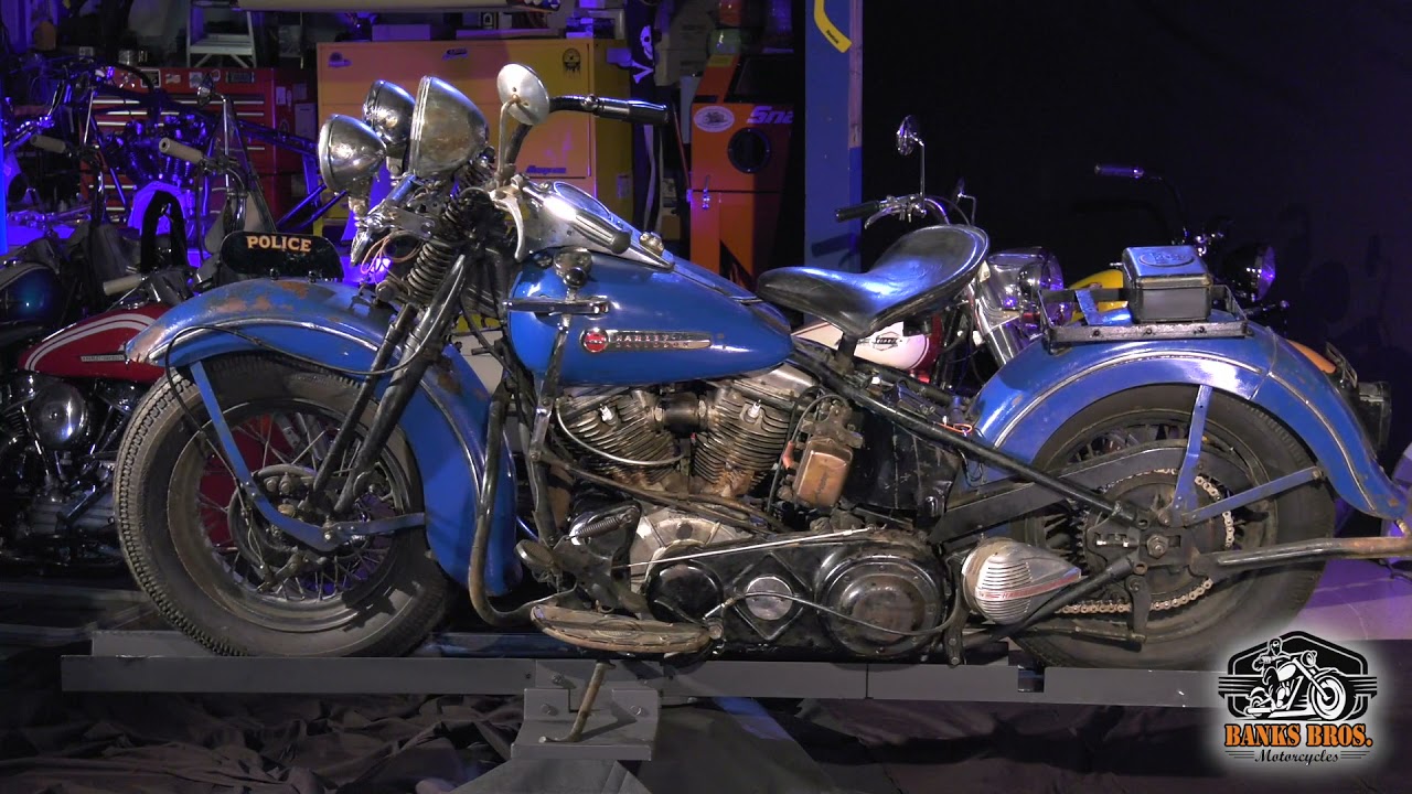 1948 Panhead.             Azure Blue