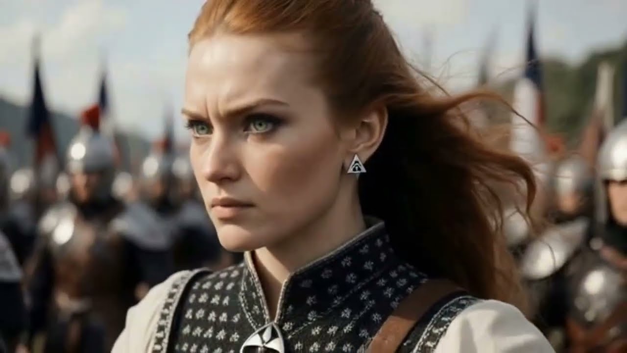 Mysterious Women Marching: Watch Them Conquer the Sunset! 🌅🔥 #BreizhLegion #CelticWomen #EpicShort