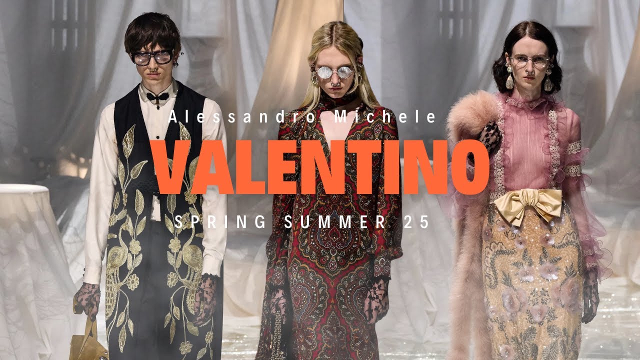 Valentino Spring Summer 25 by Alessandro Michele - Paris Fashion Week