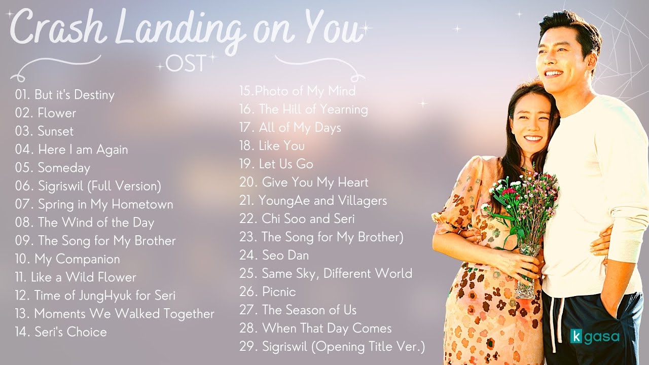 [FULL ALBUM]  Crash Landing on You OST | 사랑의 불시착 OST [2CD + BGM]