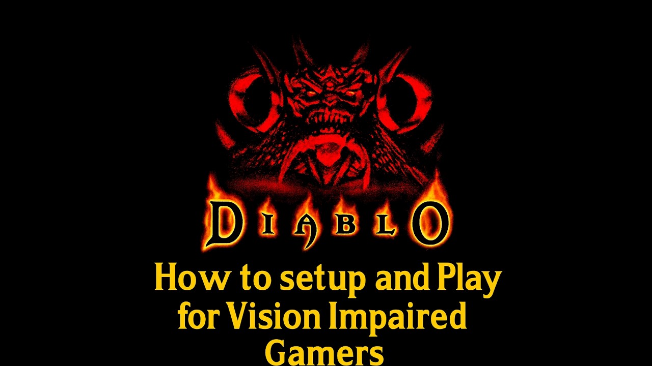 Как настроить Diablo Access Mod для игроков с нарушениями зрения Diablo + HellFire