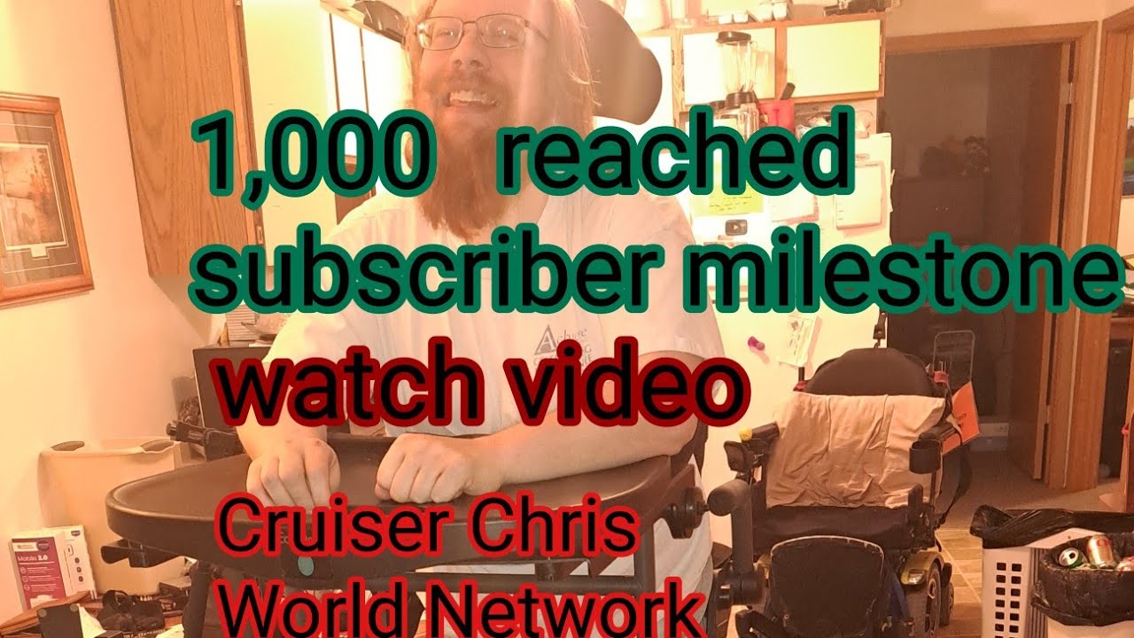1K subscriber milestone accomplished what else have I done over the past year