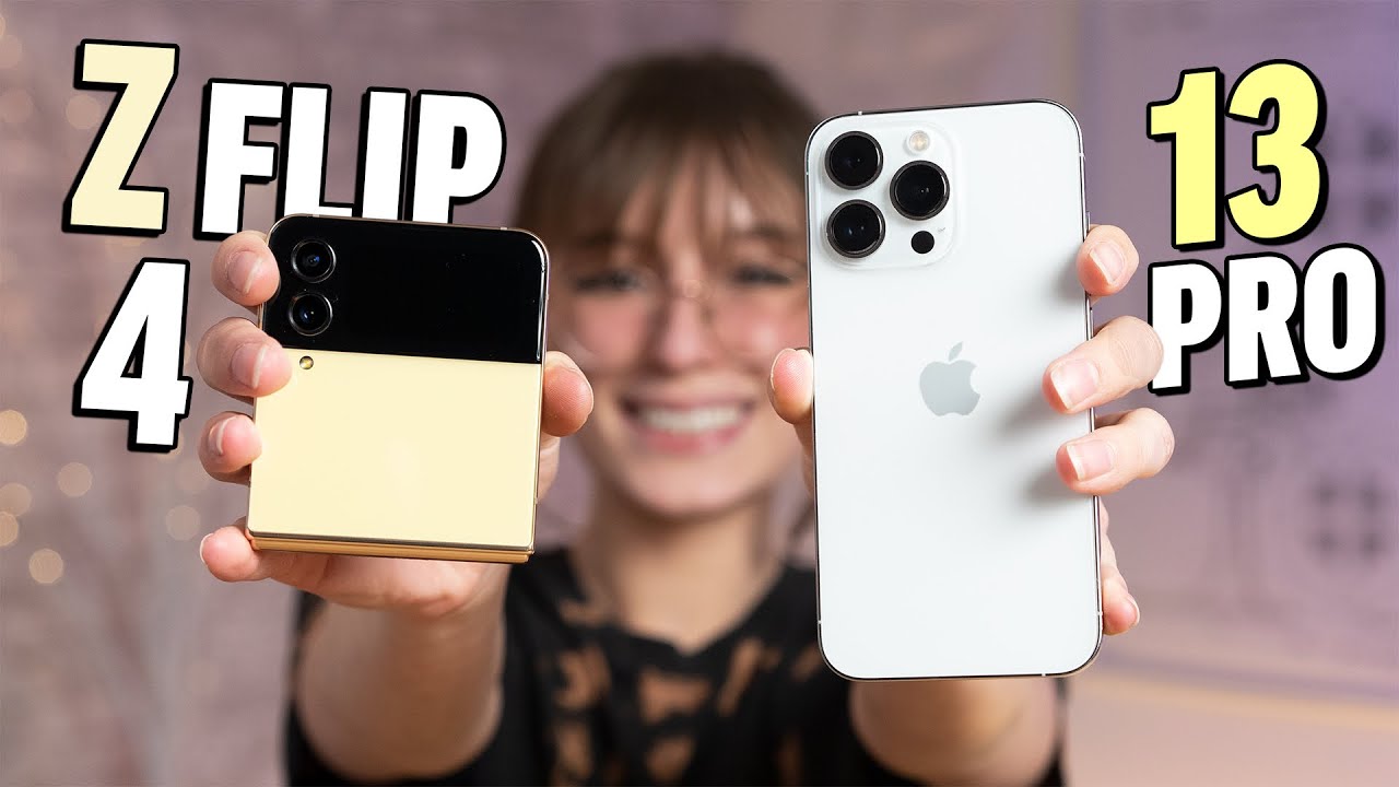 Galaxy Z Flip 4 против iPhone 13 Pro — почему я меняю... 😍