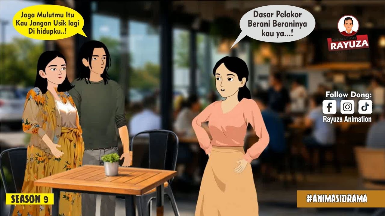 Jangan Datang Lagi Dalam Kehidupanku Karena Rasa Itu Sudah Mati Camkan Itu #drama #animasi 